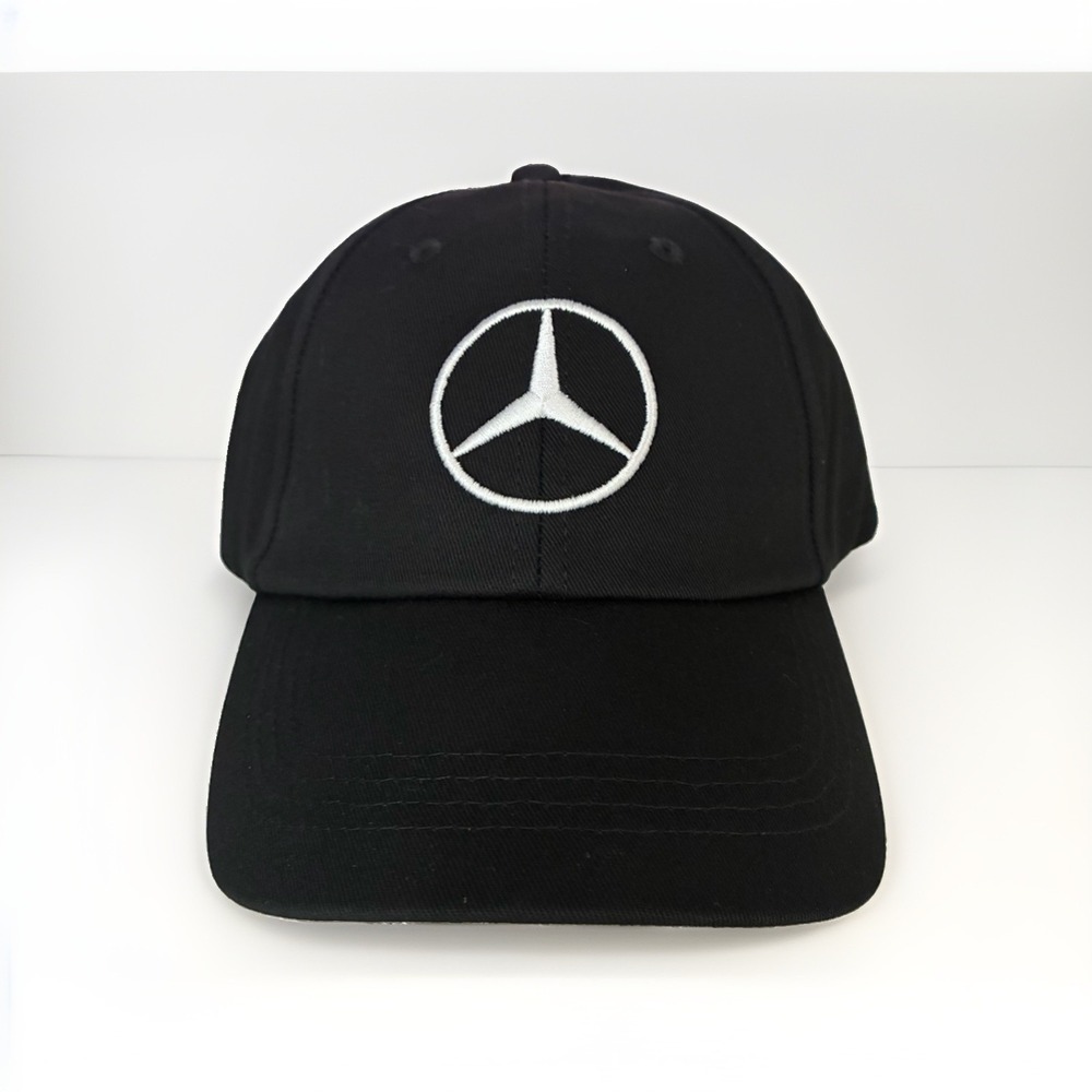 Mercedes Benz-Hat/Cap Embroidered With Silver Logo Adjustable Strap New